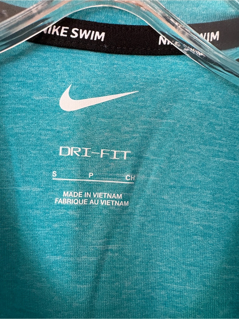 Nike Menβs Teal Heather Dri-FIT Short Sleeve Tee - Picture 2 of 9